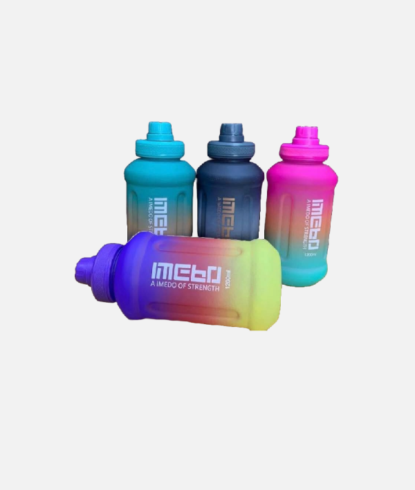 Kids’ Gradient Water Bottle – Colorful Sports Drink Tumbler