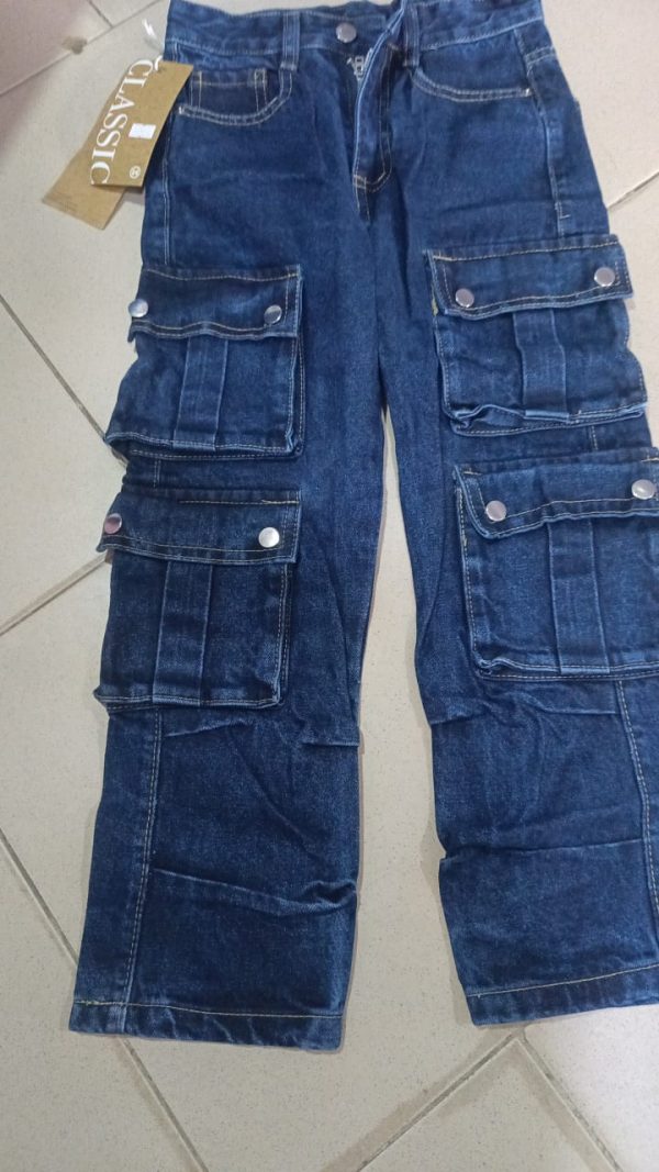 BLUE Quality Cargo Combat Featuring Traditional Many Pocket All Sizes Available